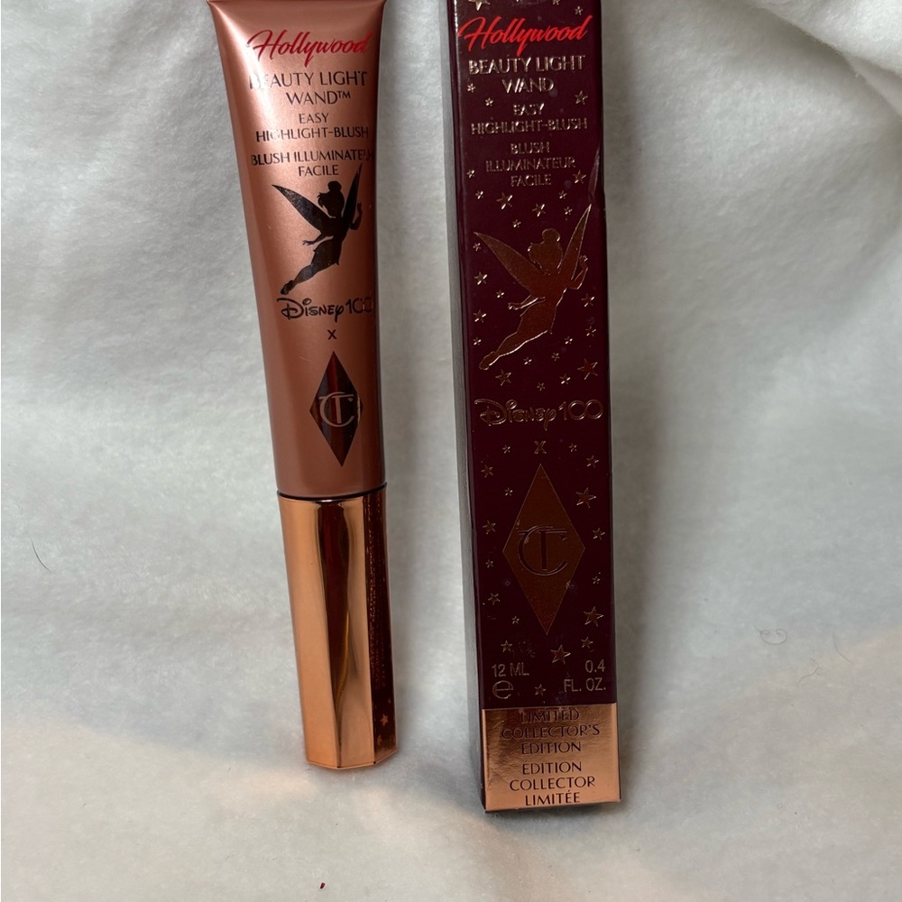 Charlotte Tilbury Disney100 Beauty Light Wand PINK  BrandNew Limited Edition!! - Picture 2 of 2